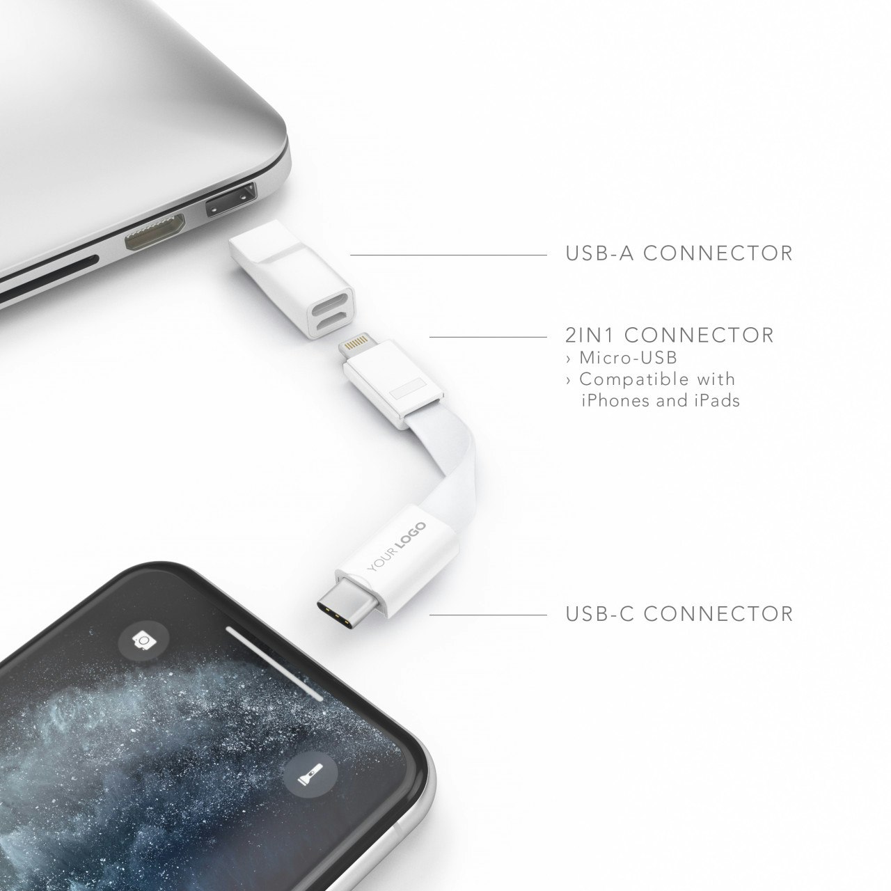High Five® - The 5in1 Charging Cable